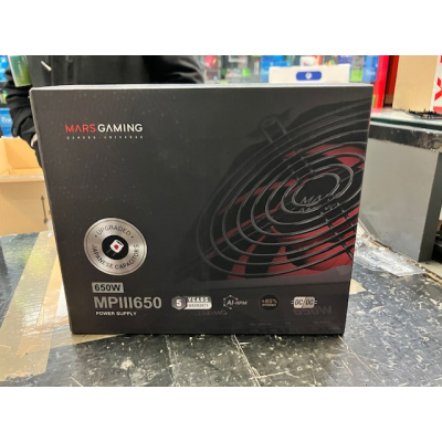 Fuente Alimentación MPIII650W Mars Gaming