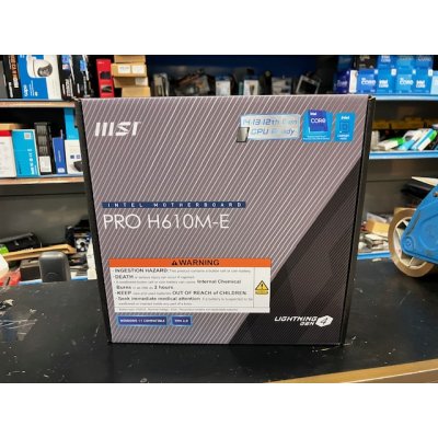 Placa Msi Pro H610M-E DDR5