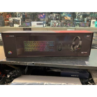 Kit Teclado+Raton Mars Gaming MCP-RGB3 4 en1 Negro