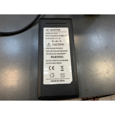 CARGADOR 24V 3A E.G *0167