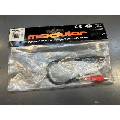 CABLE JACK 3.5 H A 2XRCA M 15CM