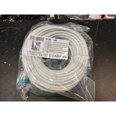 Cable Rj45 Cat5 UTP 20m Gris