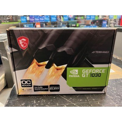 Tarjeta Gráfica Msi GT 1030 4GB DDR4 4GHD4 LP OC