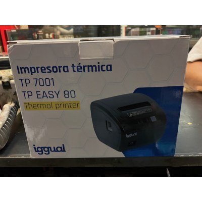 Impresora Tickets Iggual TP Easy 80 USB+RJ11 Wifi