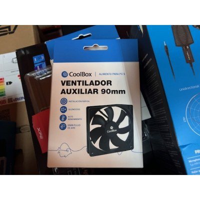 VENTILADOR 90MM 3PIN COOLBOX