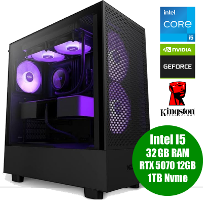 PC PROFESIONAL I5 14600KF RTX 5070 32GB 1TB NVME
