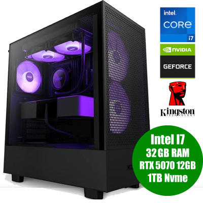 PC PROFESIONAL I7 14700F RTX 5070 32GB 1TB NVME