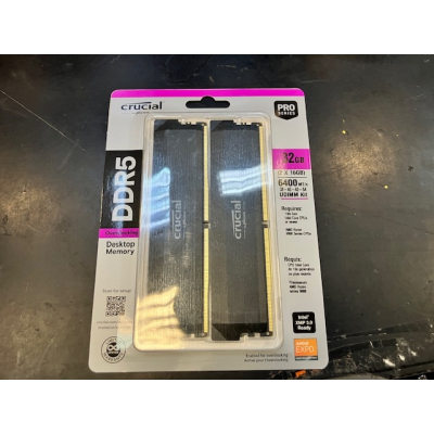 Kit 2xDimm Crucial Pro 16GB DDR5 6400Mhz CL38