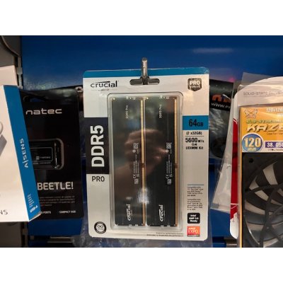 KIT 2XDIMM 32GB DDR5 5600MHZ CRUCIAL