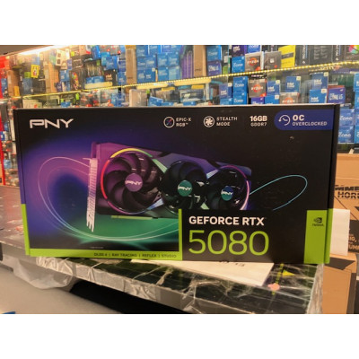 TARJETA GRÁFICA PNY RTX 5080 ARGB OC 16GB