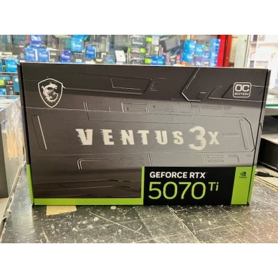 Tarjeta Gráfica Msi RTX 5070 Ti 16GB GDDR7 Ventus 3X OC