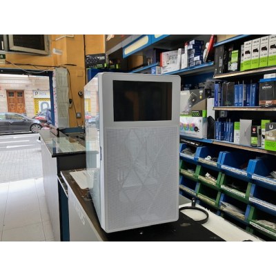 Caja Atx Nox Hummer BIOS Blanca