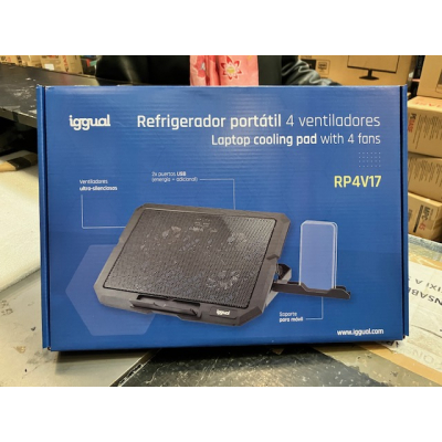 Refrigerador portátil 4 ventiladores Iggual RP4V17