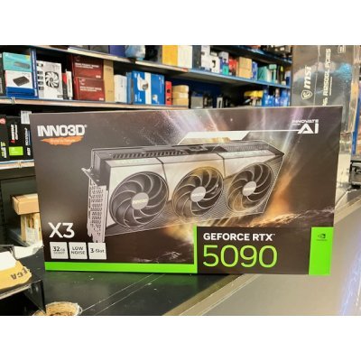 Tarjeta Gráfica Inno3D RTX 5090 32GB GDDR7 DLSS4 X3