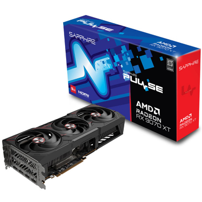 Tarjeta Gráfica Sapphire Pulse AMD Radeon RX 9070 XT Gaming OC 16GB GDDR6