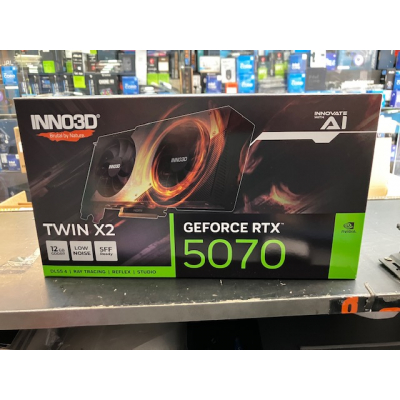 Tarjeta Gráfica RTX 5070 12GB GDDR7 Inno3D TWIN X2