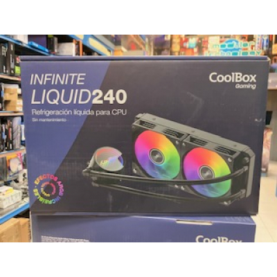 Coolbox Gaming Refrig.Líquida ARGB Infinite 240 Ne