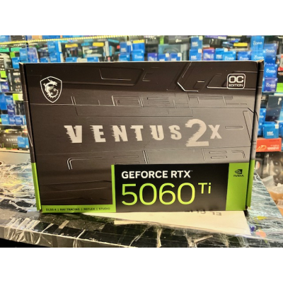 Tarjeta Gráfica Msi RTX 5060 Ti 8GB GDDR7 Ventus 2X OC Plus  DLSS4