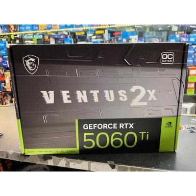 Tarjeta Gráfica Msi RTX 5060 Ti Ventus 16GB GDDR7 2X OC Plus DLSS4