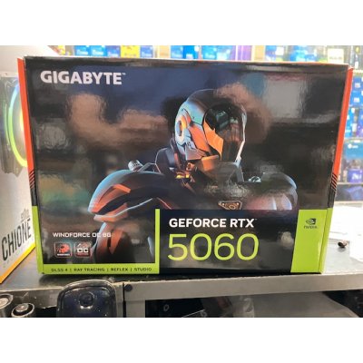 Tarjeta Grafica Gigabyte RTX 5060 8GB GDDR7 WindForce OC  DLSS4