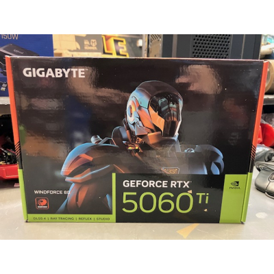 Tarjeta Gráfica Gigabyte RTX 5060 Ti  8GB GDDR7 WindForce DLSS4