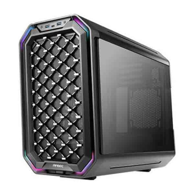 Caja Atx Antec Dark Cube Diamond Grille Cristal Templado