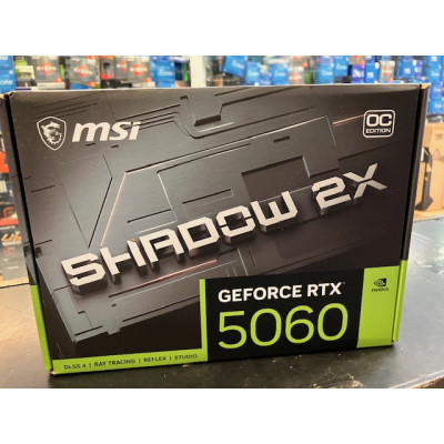 Tarjeta Gráfica RTX 5060 8GB GDDR7 Msi Shadow 2X OC