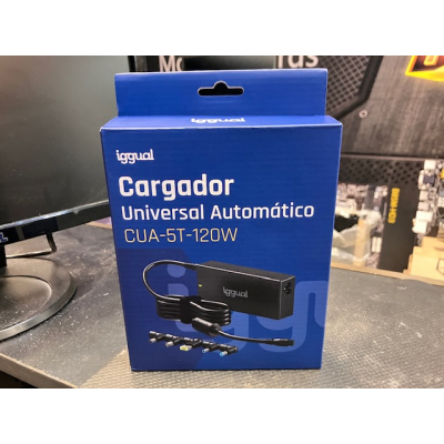 Cargador Universal Iggual CUA-5T-120W