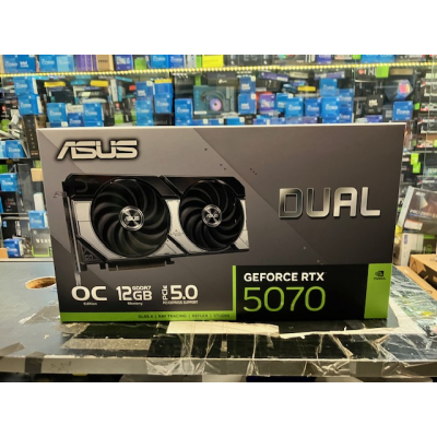 Tarjeta Gráfica Asus RTX 5070 OC 12GB GDDR7 DLSS4