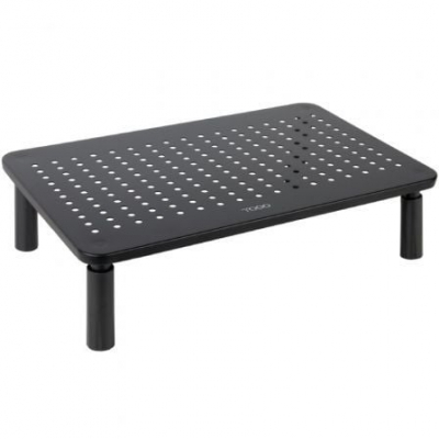 SOPORTE ELEVADOR PARA MONITORES NEGRO