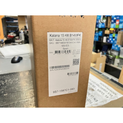 Portátil Msi Katana 15 HX-083ES