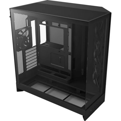 Caja Atx NZXT H9 Flow (2025) Negro