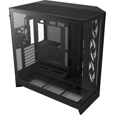 Caja Atx NZXT H9 Flow RGB (2025) Negro
