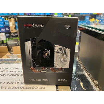 Ventilador Mars Gaming MCPU-X4 120MM 220W Negro