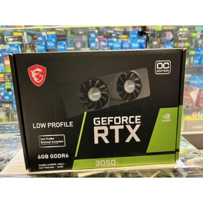 Tarjeta Gráfica Msi RTX 3050 6GB OC DDR6