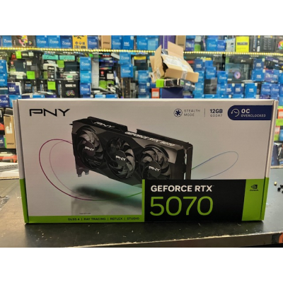 Tarjeta Gráfica PNY RTX 5070 12GB GDDR7