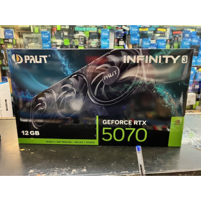 Tarjeta Gráfica Palit RTX 5070 12GB GDDR7 Infinity