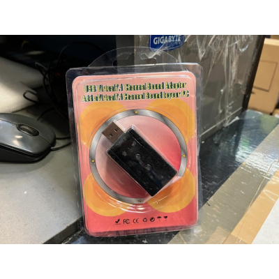 TARJETA SONIDO EXTERNA 7.1 USB AC3 MP3