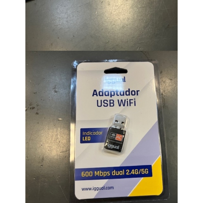 Tarjeta Wifi Usb Iggual 600Mbps