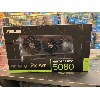 Tarjeta Gráfica Asus RTX 5080 16GB GDDR7 DLSS4 ProArt