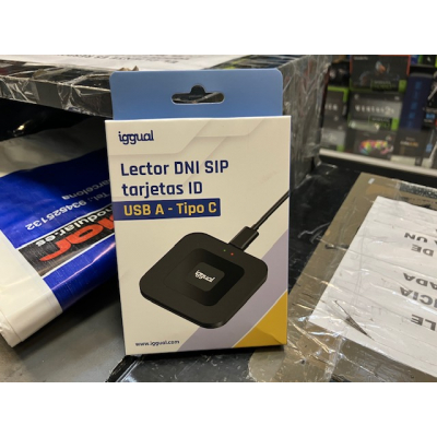 Lector DNI SIP Usb C iggual