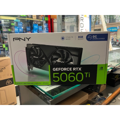 Tarjeta Gráfica RTX 5060TI 8GB GDDR7 PNY