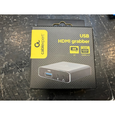 Capturadora de vídeo y audio HDMI Gembird