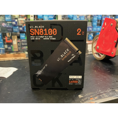 SSD M.2 Nvme 2TB WD Black SN8100