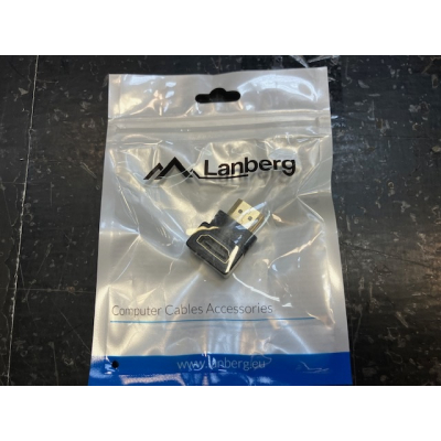 Adaptador Hdmi 4K Acodado Lanberg