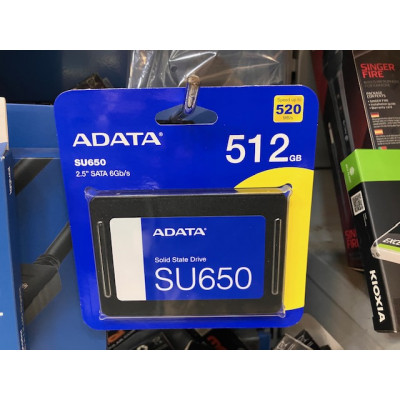 SSD 2.5 SATA 3 512GB ADATA SU650