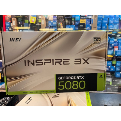 Tarjeta Gráfica RTX 5080 16GB GDDR7 Msi Inspire