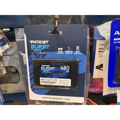 SSD 480GB 2.5 SATA 3 PATRIOT BURST