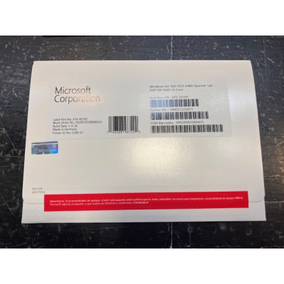 Microsoft Windows Server 2025 Standard OEM