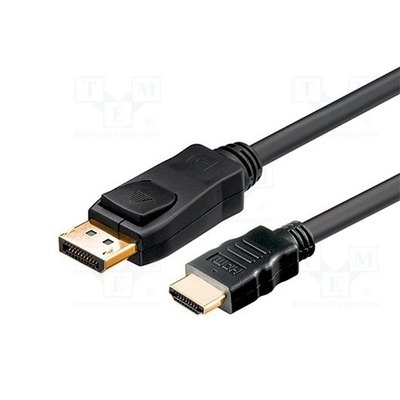 Cable DisplayPort M a Hdmi M 1m